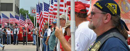 Southeast Texas Patriot Guard Riders Flagline